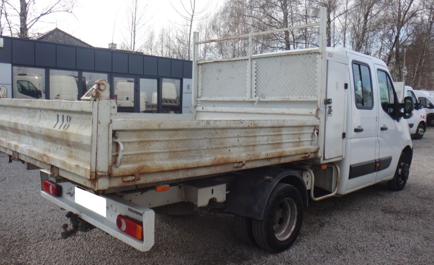 Renault wywrotka doka dubel kabina 7-osób bliźniacze koła 2012 kiper brygadówka doka dubel kabina 3500kg na haku zdjęcie 5