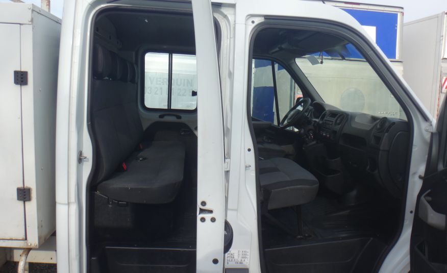 Renault wywrotka doka dubel kabina 7-osób bliźniacze koła 2012 kiper brygadówka doka dubel kabina 3500kg na haku zdjęcie 13