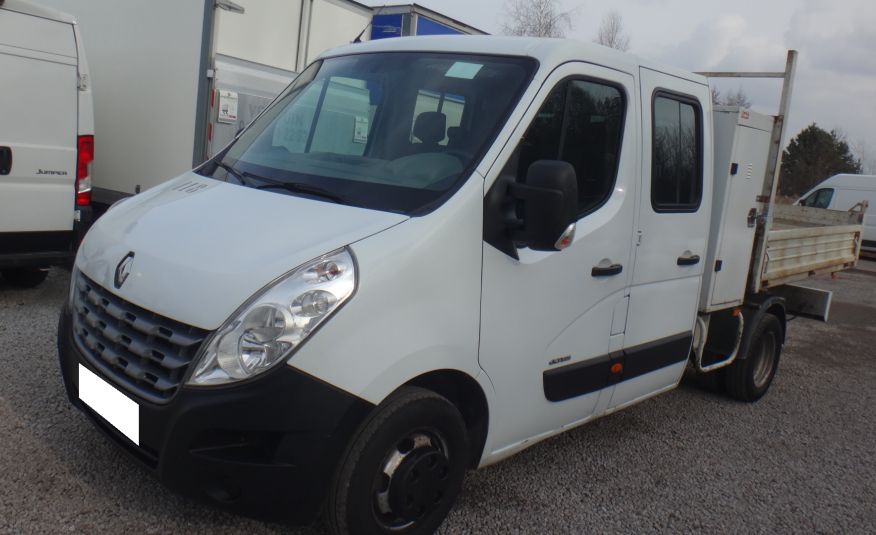 Renault wywrotka doka dubel kabina 7-osób bliźniacze koła 2012 kiper brygadówka doka dubel kabina 3500kg na haku zdjęcie 15