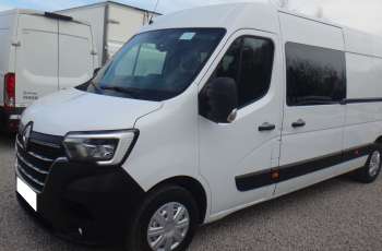 Renault MASTER IV brygadówka doka dubel kabina 7-osób 2020rok 2xdrzwi boczne klima LED kamera cofania 180KM
