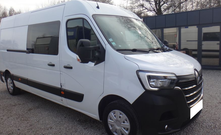 Renault MASTER IV brygadówka doka dubel kabina 7-osób 2020rok 2xdrzwi boczne klima LED kamera cofania 180KM zdjęcie 2