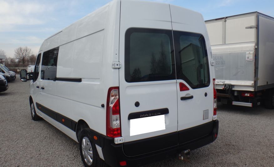 Renault MASTER IV brygadówka doka dubel kabina 7-osób 2020rok 2xdrzwi boczne klima LED kamera cofania 180KM zdjęcie 3