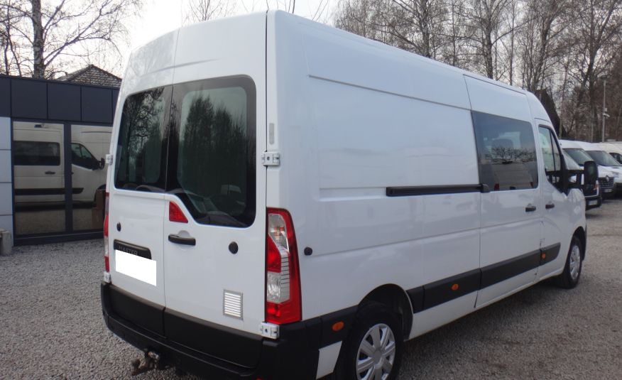 Renault MASTER IV brygadówka doka dubel kabina 7-osób 2020rok 2xdrzwi boczne klima LED kamera cofania 180KM zdjęcie 5