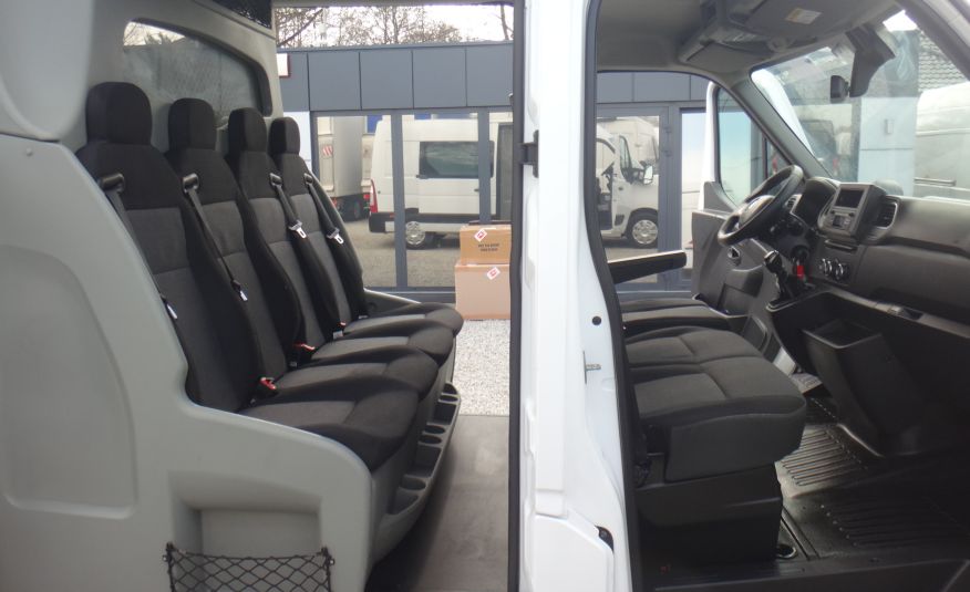 Renault MASTER IV brygadówka doka dubel kabina 7-osób 2020rok 2xdrzwi boczne klima LED kamera cofania 180KM zdjęcie 14