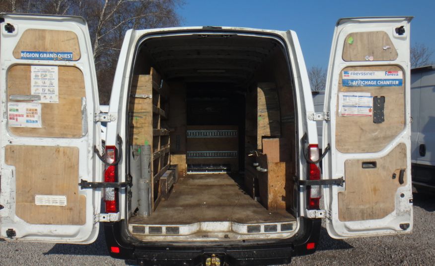 Renault LIFT L3H2 MASTER MAX BLIŹNIACZE KOŁA 3500kg na haku klima 165KM półki regały zdjęcie 14