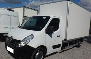 Renault MASTER LIFT kontener z windą 750kg ŁADNY 2019rok klima