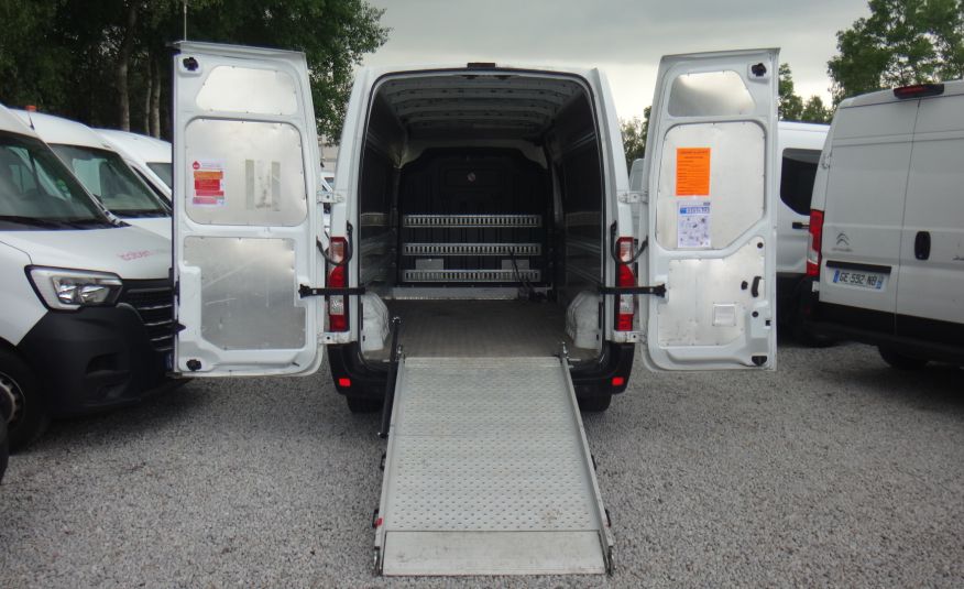 Renault LIFT MASTER L3H2 MAX 2018 klima pdc navi tempomat + rozkładany najazd rampa zdjęcie 10