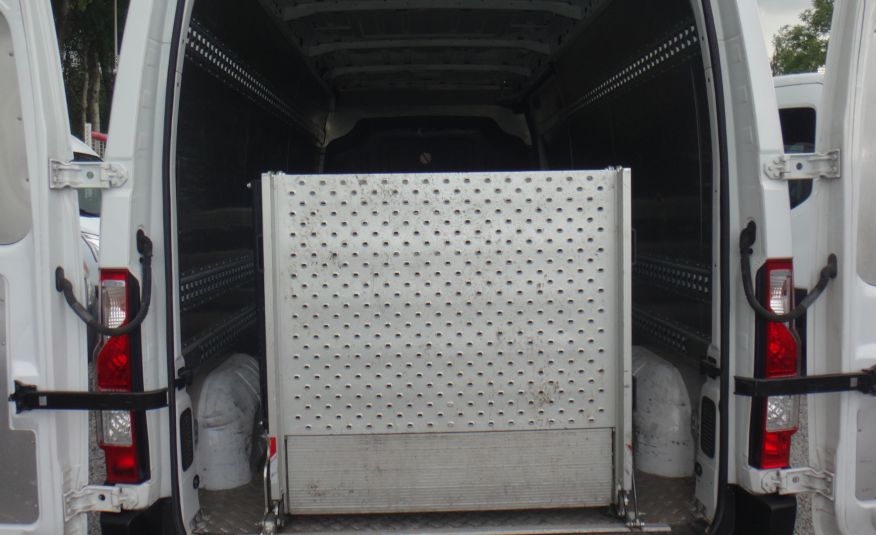 Renault LIFT MASTER L3H2 MAX 2018 klima pdc navi tempomat + rozkładany najazd rampa zdjęcie 11