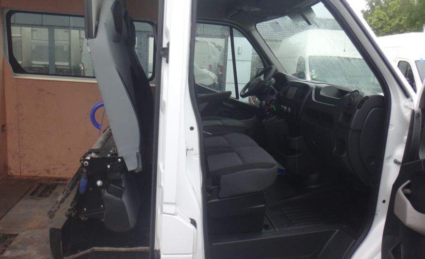 Renault LIFT MASTER BRYGADÓWKA doka dubel kabina składana ławka 7-osób klima pdc navi tempomat ładny zdjęcie 10