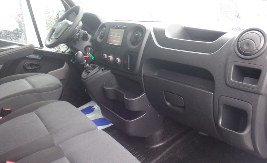 Renault LIFT MASTER BRYGADÓWKA doka dubel kabina składana ławka 7-osób klima pdc navi tempomat ładny zdjęcie 13