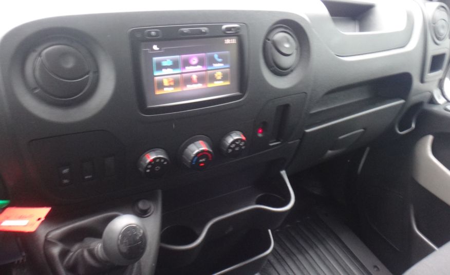 Renault LIFT MASTER BRYGADÓWKA doka dubel kabina składana ławka 7-osób klima pdc navi tempomat ładny zdjęcie 14