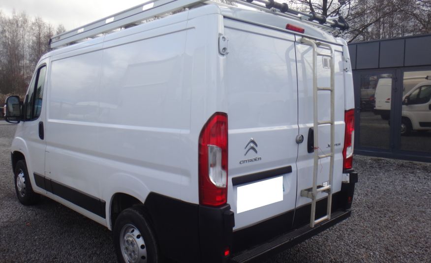 Citroen LIFT L1H1 JUMPER bagażnik z drabinką ładny 2022rok klima navi tempomat pdc regały półki zdjęcie 4