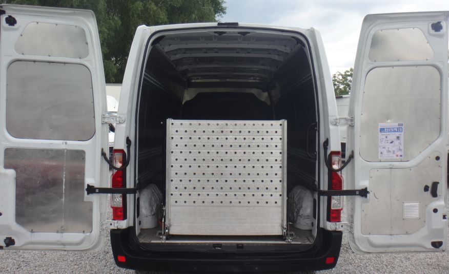 Renault LIFT MASTER IV L3H2 MAX 2020 klima pdc LED tempomat navi + rozkładany najazd ładny zdjęcie 11