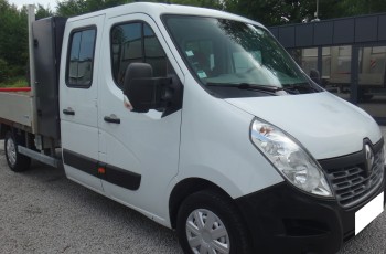 Renault LIFT MASTER skrzyniowy doka brygadówka 2017rok klima tempomat