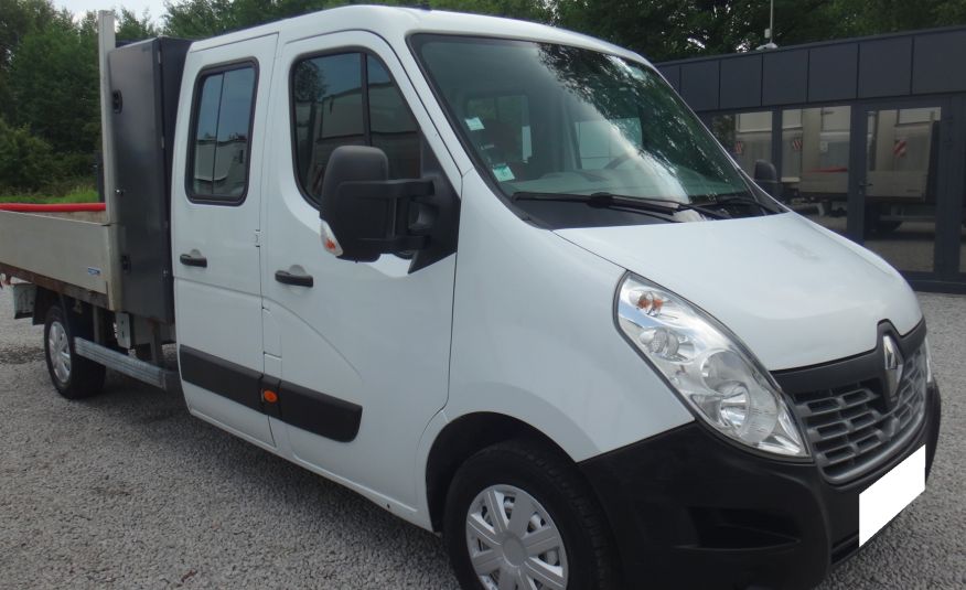 Renault LIFT MASTER skrzyniowy doka brygadówka 2017rok klima tempomat