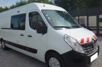 Renault LIFT MASTER L3H2 MAX brygadówka doka dubel kabina 6-os klima pdc tempomat telefon