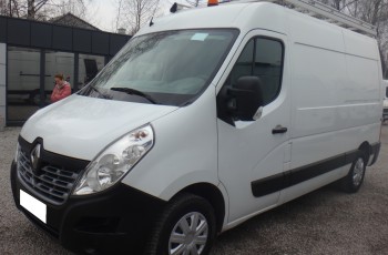 Renault LIFT MASTER L2H2 2017 klima pdc tempomat bagażnik z drabinką regały