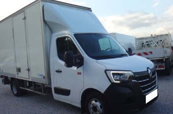 Renault LIFT MASTER IV KONTENER+ winda 750kg drzwi boczne 150kg klima LED tempomat bliźniacze koła