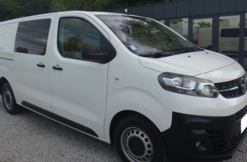 Opel LIFT VIVARO IV L3H1 LONG 2020 brygadówka doka dubel kabina 6-osób navi kamera cofania 150KM