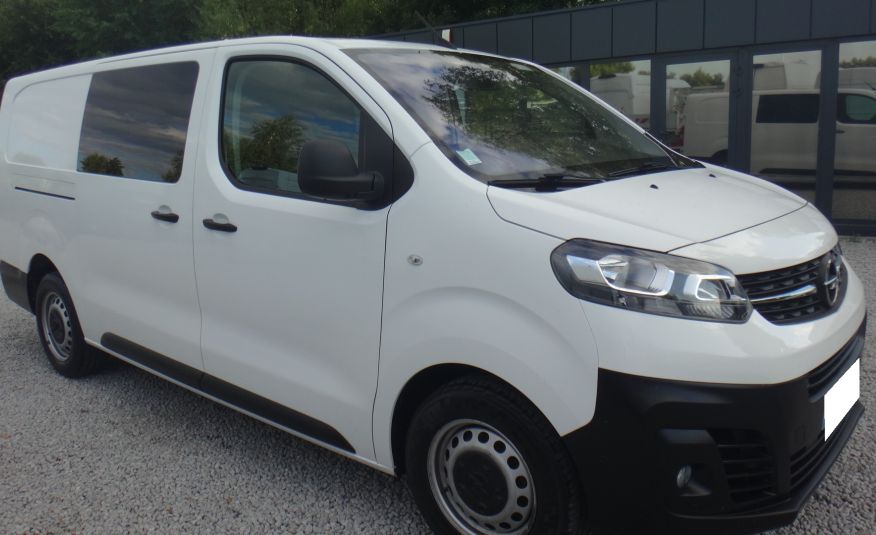 Opel LIFT VIVARO IV L3H1 LONG 2020 brygadówka doka dubel kabina 6-osób navi kamera cofania 150KM zdjęcie 