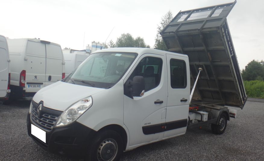 Renault MASTER LIFT wywrotka doka dubel kabina brygadówka 7-osób 2015 duży kiper zdjęcie 