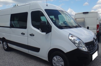 Renault LIFT MASTER brygadówka doka dubel kabina 7-osób klima 2018 tempomat