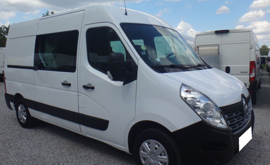 Renault LIFT MASTER brygadówka doka dubel kabina 7-osób klima 2018 tempomat