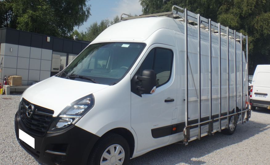 Opel MOVANO IV MASTER L3H3 MAXI LONG 2019 full opvja navi LED kamera pdcx2 bagażnik z drabinką + stelaż do przewozu okien szyb zdjęcie 