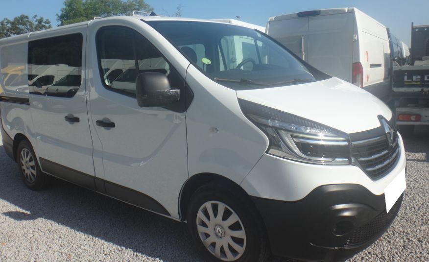 Renault LIFT TRAFIC brygadówka doka dubel kaibna 6-os klima pdc tempomat zdjęcie 