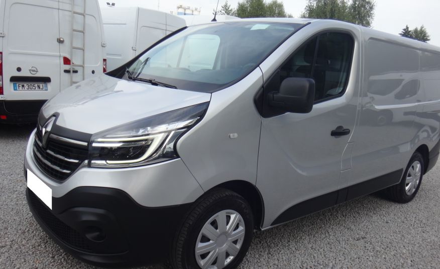 Renault TRAFIC LIFT 2021 klima LED telefon tempomat pdc ładny srebrny metalik zdjęcie 
