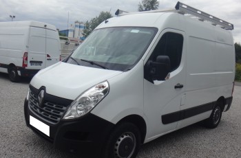 Renault LIFT MASTER L1H2 2014 LIFT ŁADNY klima pdc navi bagażnik z drabinką regały