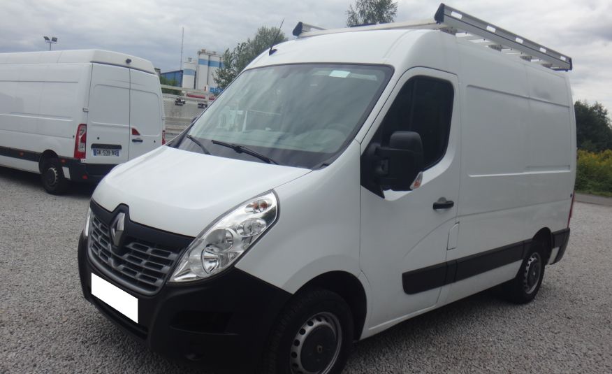 Renault LIFT MASTER L1H2 2014 LIFT ŁADNY klima pdc navi bagażnik z drabinką regały zdjęcie 