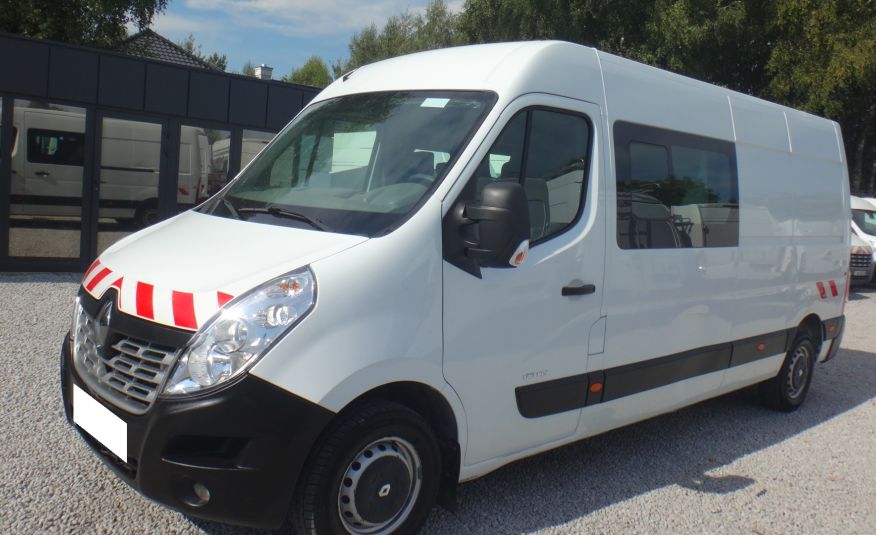 Renault LIFT MASTER L3H2 MAX brygadówka doka dubel kabina 7-osób 72tys km ŁADNY zdjęcie 