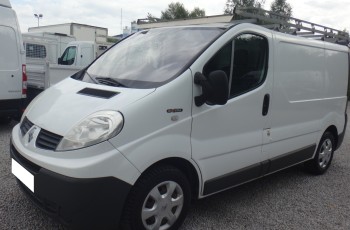 Renault TRAFIC LIFT 2012 klima pdc tempomat regały bagażnik z drabinką ŁADNY