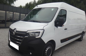 Renault MASTER L3H2 MAX 2021 klima navi LED tempomat pdc telefon pneumatyczny fotel kierowcy kamera