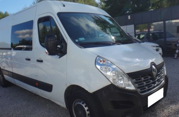Renault MASTER LIFT L3H2 MAX brygadówka doka dubel kabina 7-osó klima pdc tempomat
