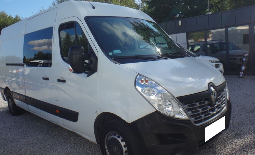 Renault MASTER LIFT L3H2 MAX brygadówka doka dubel kabina 7-osó klima pdc tempomat zdjęcie 