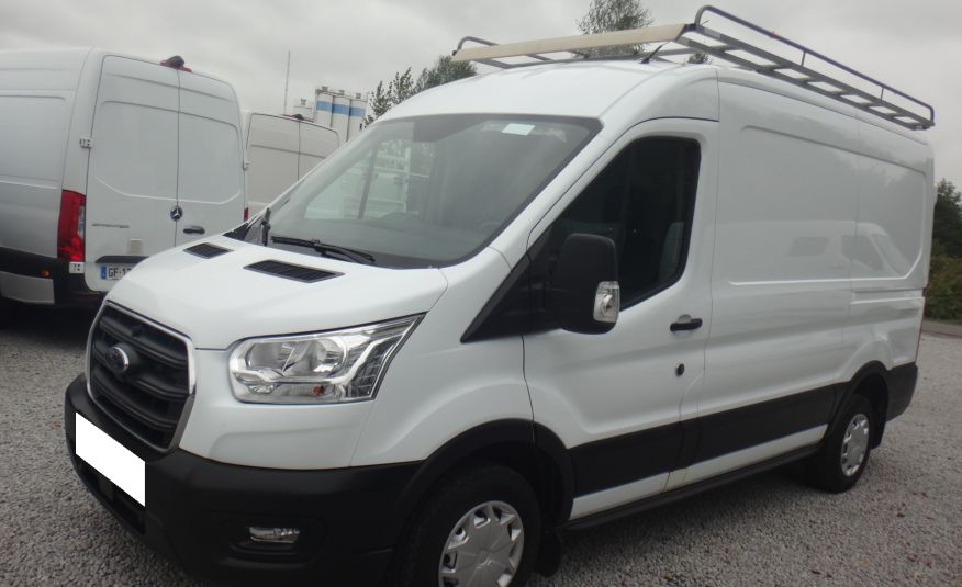 Ford LIFT TRANSIT MK8 L2H2 2020 klima LED tempomat bagażnik z drabinką 72tys km zdjęcie 