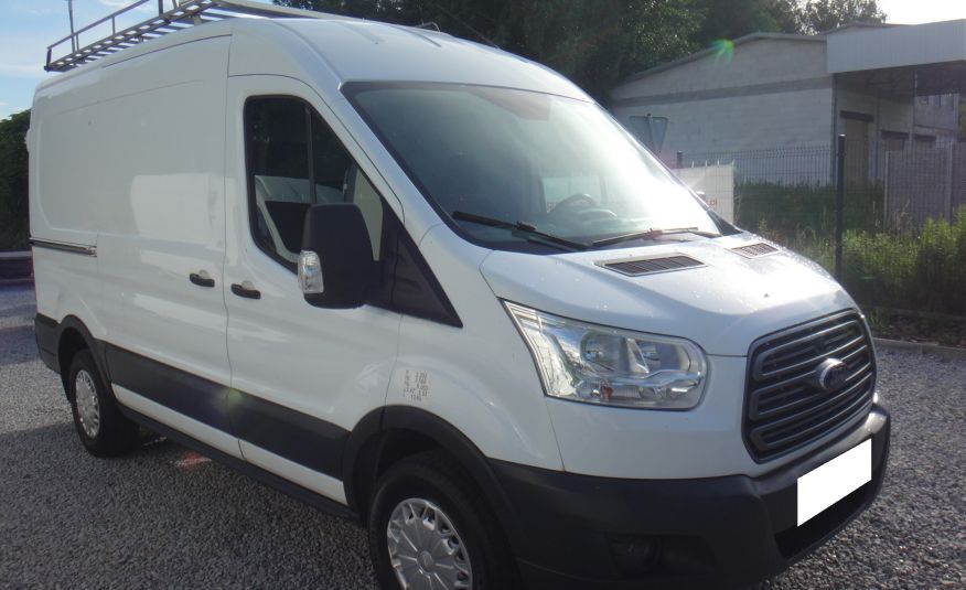Ford TRANSIT MK8 L2H2 2014 klima pdc tempomat bagażnik z drabinką regał zdjęcie 