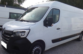 Renault LIFT MASTER L3H2 MAX 2020 klima navi LED pdc + rozkładany najazd rampa ŁADNY