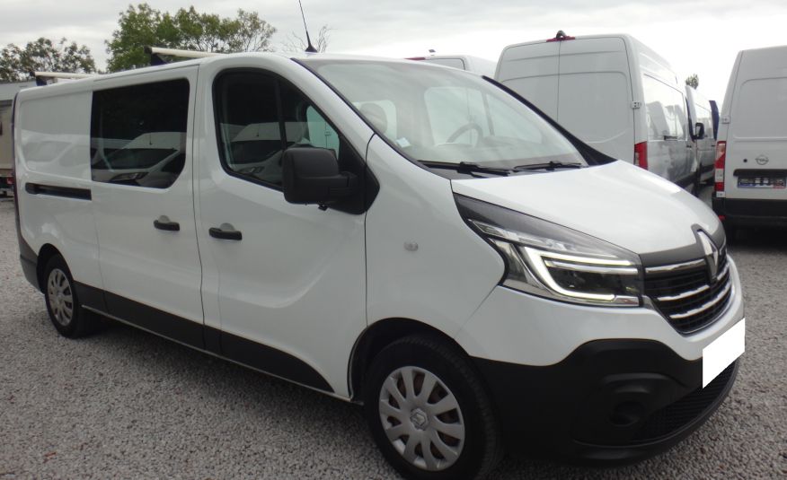 Renault LIFT TRAFIC L2H1 LONG 2020 brygadówka doka dubel kabina 5-os klima navi pdc zdjęcie 