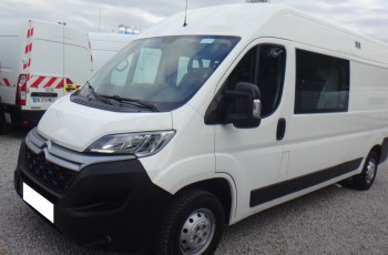 Citroen LIFT JUMPER L3H2 MAX brygadówka doka dubel kabina 7-osób ŁADNY 2018rok