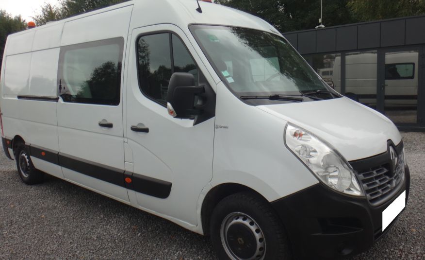 Renault LIFT MASTER L3H2 MAX brygadówka doka dubel kabina 7-osób klima navi pdc kamera cofania zdjęcie 