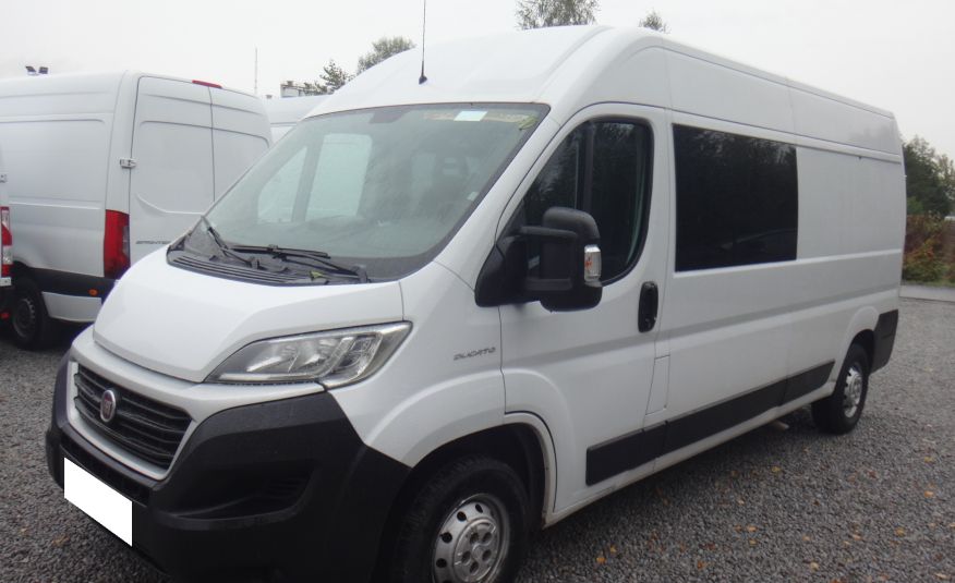 Fiat LIFT DUCATO L3H2 MAX brygadówka doka dubel kabina 7-osób klima 2.3M-jet 130KM 2018rok zdjęcie 