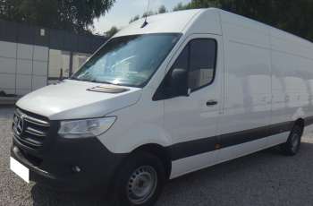 Mercedes SPRINTER L4H2 MAXI LONG 319 klima kamera cofania 190KM automat ŁADNY 2022rok