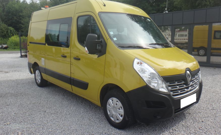 Renault MASTER LIFT brygadówka doka dubel kabina 7-osób klima 2018rok zdjęcie 