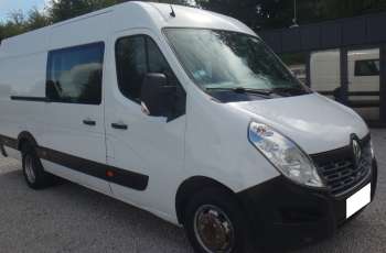 Renault LIFT MASTER doka dubel kabina 7-osób 2018 brygadówka doka dubel kabina 7-os bliźniaki klima kamera cofania