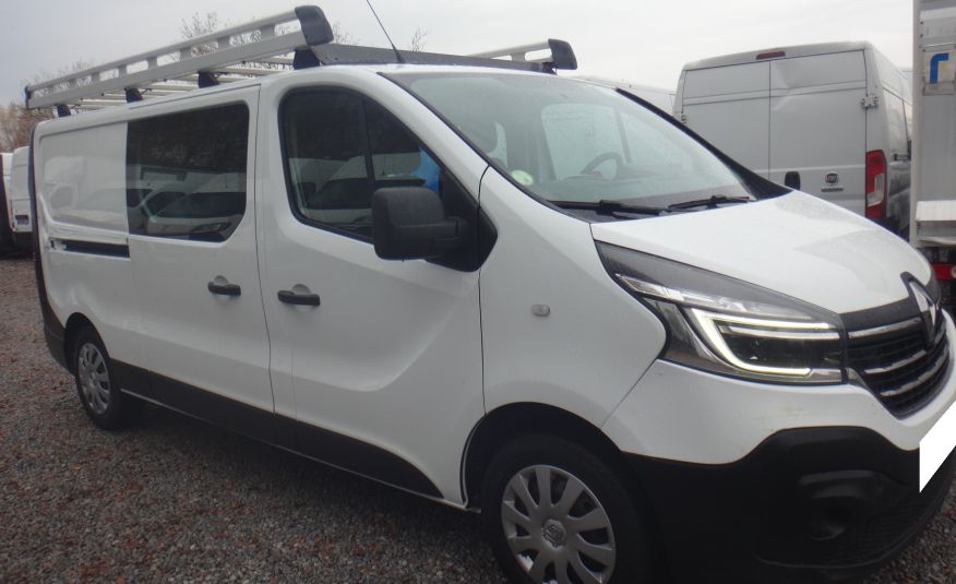 Renault LIFT TRAFCI L2H1 LONG brygadówka doka dubel kabina 6-osób 2019 klima navi LED bagażnik z drabinką zdjęcie 3