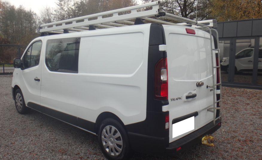 Renault LIFT TRAFCI L2H1 LONG brygadówka doka dubel kabina 6-osób 2019 klima navi LED bagażnik z drabinką zdjęcie 4