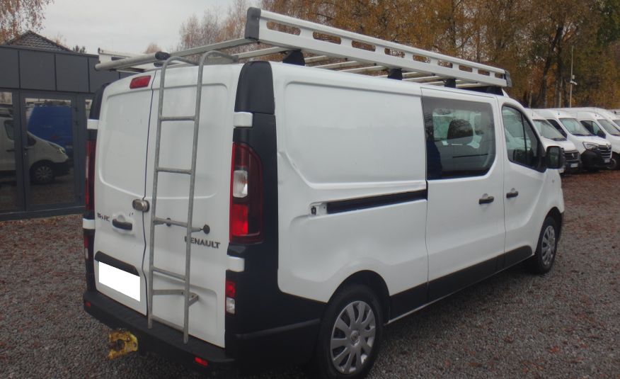 Renault LIFT TRAFCI L2H1 LONG brygadówka doka dubel kabina 6-osób 2019 klima navi LED bagażnik z drabinką zdjęcie 6